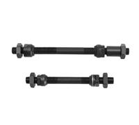 1 par de ejes de eje de bicicleta delantero y trasero hueco eje de acero de liberación rápida para bicicleta de montaña bicicleta de carretera BMX City Bikes M9x108mm y M10x145mm
