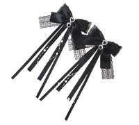 1 par de elegantes lazos de cinta para el pelo de moda para mujer, decoración de pelo para mujeres y niñas