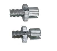 1 par de embragues de motocicleta para bicicleta eléctrica de resistencia, ajustadores de línea, tornillo regulador, resistente a la corrosión, diseño roscado de 8 mm, tensor de cable de freno