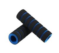 1 par de empuñaduras universales de espuma de esponja cómodas for manillar de motocicleta, bicicleta de cross, bicicleta eléctrica, funda antideslizante y suave for manillar de bicicleta.(Blue)