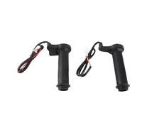 1 par de empuñaduras universales para manillar de motocicleta de 22 mm, con calefacción, con carcasas y funda para motocicleta, bicicleta, quad