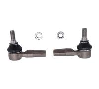 1 par de Engranajes de dirección, Extremo de Barra de Amarre Frontal 1545338 1545339, Compatible con Fiesta MK7 2008 en adelante, Piezas de Accesorios para Motor de Coche