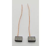 1 par de escobillas de carbón 4 x 6 x 10 mm para coche/camión 6, 12, 24 V, limpiaparabrisas, aire acondicionado, ventilador, bomba, bomba de agua, elevalunas