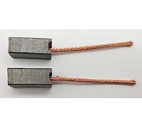 1 par de escobillas de carbón 8 x 8 x 20 mm para coche/camión 6, 12, 24 V, limpiaparabrisas, aire acondicionado, ventilador, bomba, bomba de agua, elevalunas