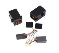 1 par de escobillas de carbón con soporte for repuestos de taladro de impacto BOSCH TSB1300/5500