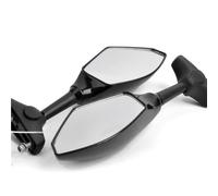 1 Par De Espejos Retrovisores For Manillar De Motocicleta Con Luces Intermitentes Para Triumph Para Daytona 675 2009-2011 Para TT600 2000-2003 Espejos Moto(Clear)