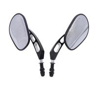 1 par de Espejos retrovisores Laterales para Motocicleta, Rosca Universal de 8 mm. para Harley Davidson Road King Touring XL 883 Sportster(A)