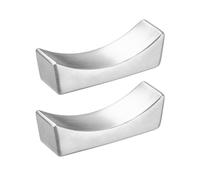 1 par de estantes para palillos en forma de lingote práctico soporte para cucharas de metal cubiertos y palillos cojín vajilla