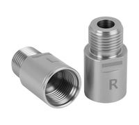 1 Par de Extensor de Pedales de Bicicleta de 20mm, Eje de Extensión en Acero Cromo Molibdeno, Compatible con Bicicletas de Montaña y Carretera, Pernos de Pedal Duraderos y Resistentes al Agua