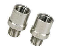 1 par de extensores de pedal de bicicleta, extensión espaciadora de pedal de bicicleta de acero inoxidable de 9/16 pulgadas para bicicleta de montaña de carretera