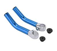 1 par de extremos de barra de bicicleta para manillar, extremos de barra de bicicleta de montaña, extremos de extensión de manillar de bicicleta, manillar de bicicleta para extremos (Azul)