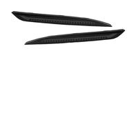 1 par de Faros antiniebla para Parachoques Trasero de Coche, reflectores para Tesla Model 3 y Model Y, luz de Freno y señal de Giro dinámica (Carcasa Negra B/Y)