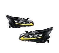 1 par de faros delanteros de coche compatible con Nissan Altima 2019-2023 conjunto de faros completos actualización de alta configuración kit de accesorios de lentes de proyector