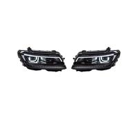 1 par de Faros Delanteros para Coche,compatibles con Tiguan 2017-2021,LED DRL Hid,Faros Delanteros,Angel Eye,xenón,Accesorios(Volante a la Izquierda)