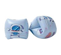 1 par de flotadores de brazo de natación para niños, bandas flotantes de ala de agua, manguitos flotantes de natación para niños, equipo de natación inflable