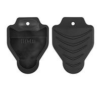1 par de fundas de repuesto para tacos de pedal SPD-SL/LOOK KEO/LOOK Delta, protectores de tacos de bicicleta de carretera, negro, 94 x 70 x 16 mm
