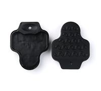 1 par de fundas de repuesto para tacos de pedal SPD-SL/LOOK KEO/LOOK Delta, protectores de tacos de bicicleta de carretera, negro, 90 x 72 x 15 mm