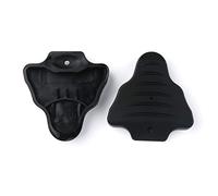 1 par de fundas de repuesto para tacos de pedal SPD-SL/LOOK KEO/LOOK Delta, protectores de tacos de bicicleta de carretera, negro, 91 x 86 x 16 mm