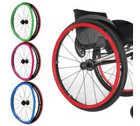 1 par de fundas for sillas de ruedas, fundas de silicona for llantas de empuje for sillas de ruedas de 24 pulgadas, accesorios for sillas de ruedas, fundas for aros for sillas de ruedas, funda protect