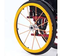 1 par de Fundas Protectoras para Rueda Trasera de Silla de Ruedas de 24 Pulgadas, Fundas Protectoras para Llantas de Empuje para Silla de Ruedas, Rueda Trasera, I, 24 Pulgadas