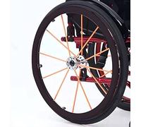 1 par de Fundas Protectoras para Ruedas traseras de sillas de Ruedas de 24 Pulgadas, Fundas Protectoras para Llantas de Empuje para sillas de Ruedas, Ruedas traseras para sillas de Ruedas, B, 24 pul