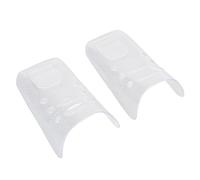 1 par de fundas protectoras para zapatos de peluquero, transparentes, reutilizables, para zapatos de peluquero, funda protectora de alta transparencia para estilista, para hombres