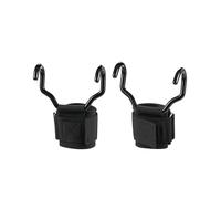 1 Par de Ganchos para Levantamiento de Pesas, Correas de Muñeca para Levantamiento de Peso Muerto, Dominadas y Entrenamiento de Fuerza para Hombres y