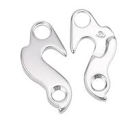 1 par de ganchos universales para desviador trasero de bicicleta, gancho de cambio trasero de bicicleta, gancho permanente universal para marco de bicicleta