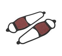 1 par de Gruesa Invierno Invierno Anti Slip Spea Snow Nieves Traction Traat Croampons Cubiertas de Zapatos