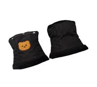 1 par de guantes cálidos de fibra de poliéster para cochecitos que proporcionan comodidad y libertad de movimiento y calidez