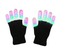 1 Par De Guantes De Colores Brillantes, Guantes De Pelota De Colores, Guantes De Carnaval Brillantes, Guantes De Animación Coloridos, Adecuados para Conciertos, Fiestas Y Carnavales