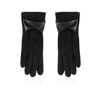 1 Par De Guantes De Invierno Para Mujer, Guantes Para Pantalla Táctil, Guantes Elees Y Sencillos, Guantes Cálidos (Negro)