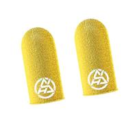 1 par de guantes finos de fibra plateada para pantalla táctil para un juego fluido y un uso cómodo durante juegos largos Cunas para dedos transpirables para juegos