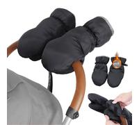 1 par de guantes para cochecito de bebé, guantes de dedo para cochecito de bebé, guantes de cochecito de bebé, guantes de cochecito para todo tipo de clima, guantes de dedo desmontables, fundas de