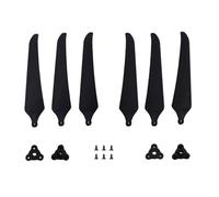1 par de hélices de nailon de fibra de vidrio de 10 pulgadas para Gemfan 1051F 2 UAV con hélice de fotografía UAV de 5.1 pulgadas y 7.25 mm de grosor central