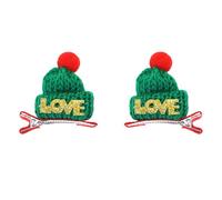 1 par de horquillas coloridas para el pelo, horquillas de Navidad cómodas para fiestas de cumpleaños infantiles