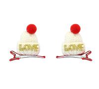 1 par de horquillas coloridas para el pelo, horquillas de Navidad cómodas para fiestas de cumpleaños infantiles