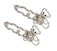 1 par de horquillas de mariposa para el pelo con diseño de ojo de gato misterioso, accesorio de peinado para mujeres y niñas, varios atuendos