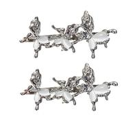 1 par de horquillas de mariposa para el pelo con diseño de ojo de gato misterioso, accesorio de peinado para mujeres y niñas, varios atuendos