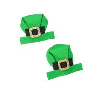 1 par de horquillas para el pelo de San Patricio, elegantes pasadores para el pelo para niñas, horquillas laterales, accesorios para el cabello, accesorios para el cabello, múltiples capas