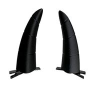 1 par de horquillas para el pelo en forma de cuerno, horquillas de Halloween, pasadores de diablo, accesorios para fiesta de cosplay