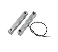 1 par de interruptores magnéticos para puerta de aleación, detector de alarma, contactos de puerta GY-ZN08-NO/GY-ZN08-T/GY-ZN08-NC/GY-ZN08-RVV, 4 tipos de contactos de puerta para elegir