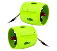 1 par de lanchas submarinas con mando a distancia, sistema de propulsión subacuática, para DIY Micro ROV robot RC cebo barco submarino verde