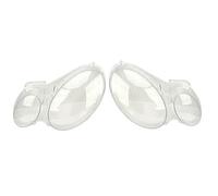 1 par de Lentes de Faro Izquierdo Derecho, Cubierta de Lente de Faro de Coche, Reemplazo de Carcasa de Lente de Faro Transparente paraClase E W211 E280 2002 a 2008