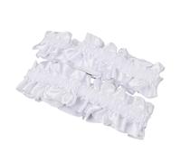 1 par de ligas de brazo de camisa elástica con soporte de manga para camisa unisex para, brazalete, liga con volantes, posición de seguridad antideslizante, soporte de manga elástica, liga con