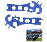 1 par de llaves solares, 8 en 1, llave de desconexión solar para todos los modelos, conector MC4, herramienta para mantenimiento de conectores solares