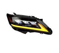 1 par de luces de coche compatible con Toyota Camry Camry V50 faro 2012-2014 lámpara de cabeza Drl lente de proyector accesorios automotrices