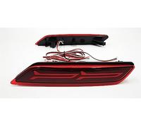 1 par de Luces Intermitentes para Parachoques Trasero de Coche City 2017-2019 luz antiniebla Reflector de Freno señal de Giro luz antiniebla para Exteriores.