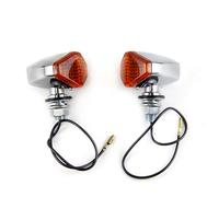 1 Par De Luces Intermitentes Universales para Motocicleta, Lámpara Indicadora Cafe Racer para Harley, para Davidson, Accesorios para Motocicletas