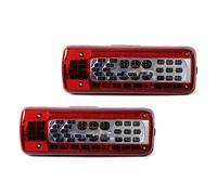 1 par de luces traseras 24 V para remolque camión, freno marcha atrás, señal para giro, para Volvo FH 460 FMX 500(WITHOUT BUZZER)